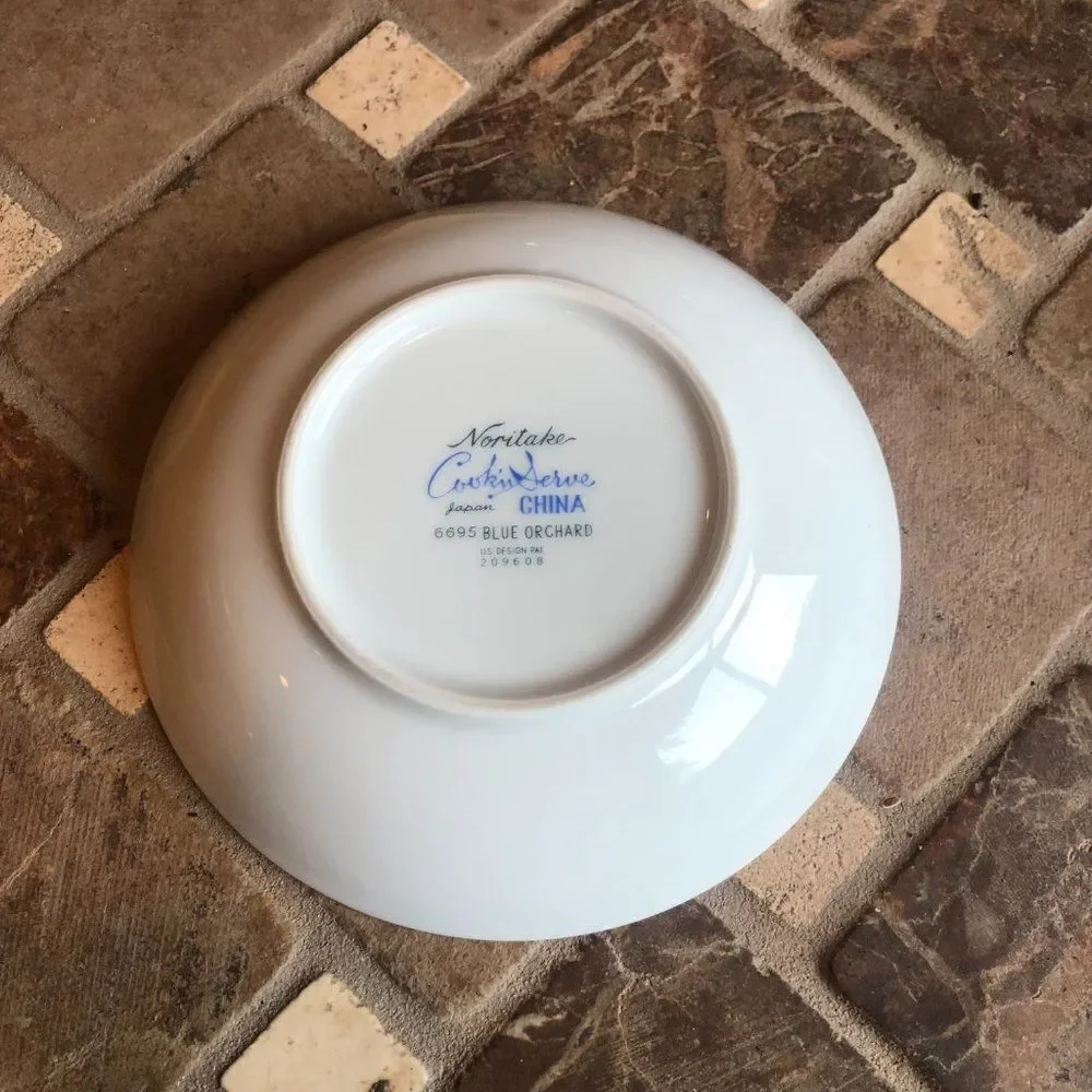 Noritake Blue Orchard Cookin Serve 5 1/2